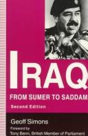 Cover of Iraq by G. L. Simons