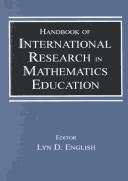 Front cover of Handbook of international research in mathematics education by Lyn D. English