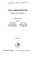 Cover of The Carbohydrates by William Ward Pigman