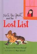 Front cover of Nate the Great and the Lost List (Nate the Great) by Marjorie Weinman Sharmat