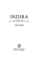 Cover of Indira by Krishan Bhatia