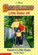Front cover of Karen's Little Sister by Ann M. Martin
