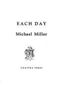 Cover of Each Day by Michael Miller