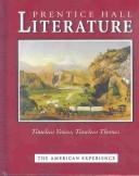 Cover of Prentice Hall literature by Unknown