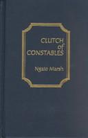 Front cover of Clutch of constables by Ngaio Marsh