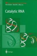 Front cover of Catalytic Rna (Nucleic Acids and Molecular Biology, Vol 10) by Unknown