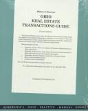Front cover of Ohio Real Estate Transactions by Thomas J. Sherman