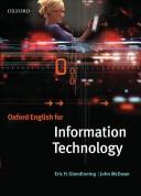 Front cover of Oxford English for Information Technology by Eric H. Glendinning