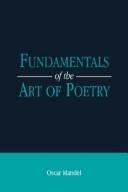 Cover of Fundamentals of the Art of Poetry by Oscar Mandel