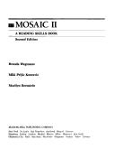 Cover of Mosaic II by Brenda Wegmann