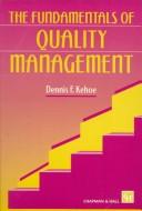 Front cover of Fundamentals of Quality Management by D.F. Kehoe