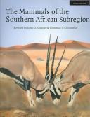 Front cover of The mammals of the southern African subregion by J. D. Skinner