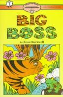 Front cover of Big boss by Anne F. Rockwell