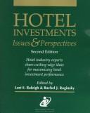 Cover of Hotel investments by Lori E. Raleigh