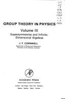 Cover of Group theory in physics by J. F. Cornwell