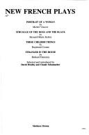 Cover of New French Plays by David Bradby
