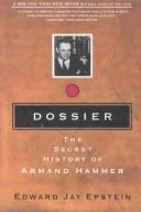 Cover of Dossier by Edward Jay Epstein