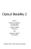 Front cover of Optical Bistability (NATO Advanced Study Institute Series) by Charles M. Bowden