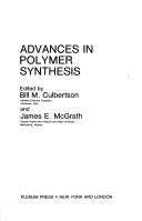 Front cover of Advances in polymer synthesis by International Symposium on Advances in Polymer Synthesis (1984 Philadelphia, Pa.)