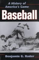 Cover of Baseball by Benjamin G. Rader