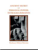 Front cover of ANCIENT SECRET OF PERSONAL POWER by Hilton Hotema