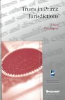 Front cover of Trusts in Prime Jurisdictions by Alon Kaplan