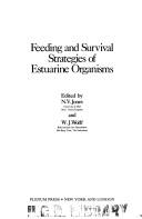 Front cover of Feeding and survival strategies of estuarine organisms by W. J. Wolff
