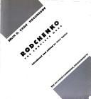 Front cover of Opere di Aleksandr Rodčenko, 1891-1956 by S. O. Khan-Magomedov