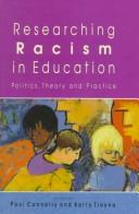 Front cover of Researching racism in education by Connolly, Paul