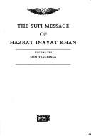 Cover of Sufi Teachings by Inayat Khan