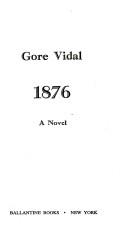Cover of 1876 by Gore Vidal