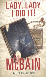 Front cover of Lady, Lady, I Did It! (87th Precinct Mystery) by Evan Hunter