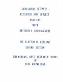 Cover of Behavioral Sciences by Clayton Robert Mellows