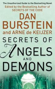 Cover of Secrets of Angels and Demons by Daniel Burstein      