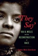Cover of "They Say" by James West Davidson