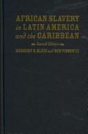 Cover of African slavery in Latin America and the Caribbean by Herbert S. Klein