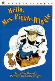 Front cover of Hello, Mrs. Piggle-Wiggle (Mrs. Piggle-Wiggle #4) by Betty MacDonald