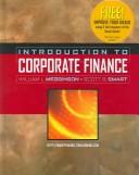 Front cover of Introduction to Corporate Finance by L Megginson