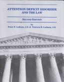 Front cover of Attention deficit disorder and the law by Peter S. Latham