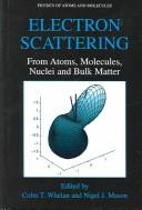 Cover of Electron scattering by Colm T. Whelan
