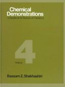 Front cover of Chemical demonstrations by Bassam Z. Shakhashiri