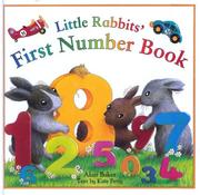 Cover of Little Rabbit's first number book by Baker, Alan