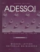 Front cover of Adesso!: An Introduction to Italian by Michael Lettieri