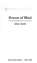 Front cover of Powers of the Mind by Adam Smith