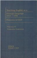 Cover of Teaching English As a Foreign Language, 1912-1936 by Richard C. Smith