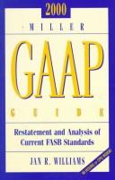 Cover of 2000 Miller Gaap Guide by Jan R. Williams