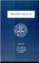 Front cover of Molten Salts (Proceedings / Electrochemical Society) by H. C. De Long