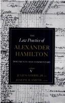 Cover of The law practice of Alexander Hamilton by Alexander Hamilton