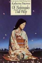 Front cover of Of Nightingales That Weep by Katherine Paterson