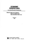 Cover of Economic perspectives by Maurice B. Ballabon